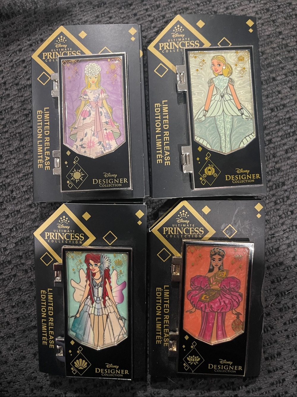 Disney Princess Designer Dress Pins